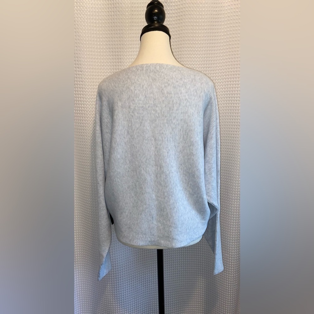 ARDENE light gray Horizontal Ribbed Dolman Sweater size XL NWT - Picture 9 of 13